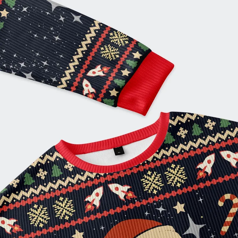 Tokyo-Tiger Gingerbread Men Have Many Problems Christmas Ugly Sweatshirt