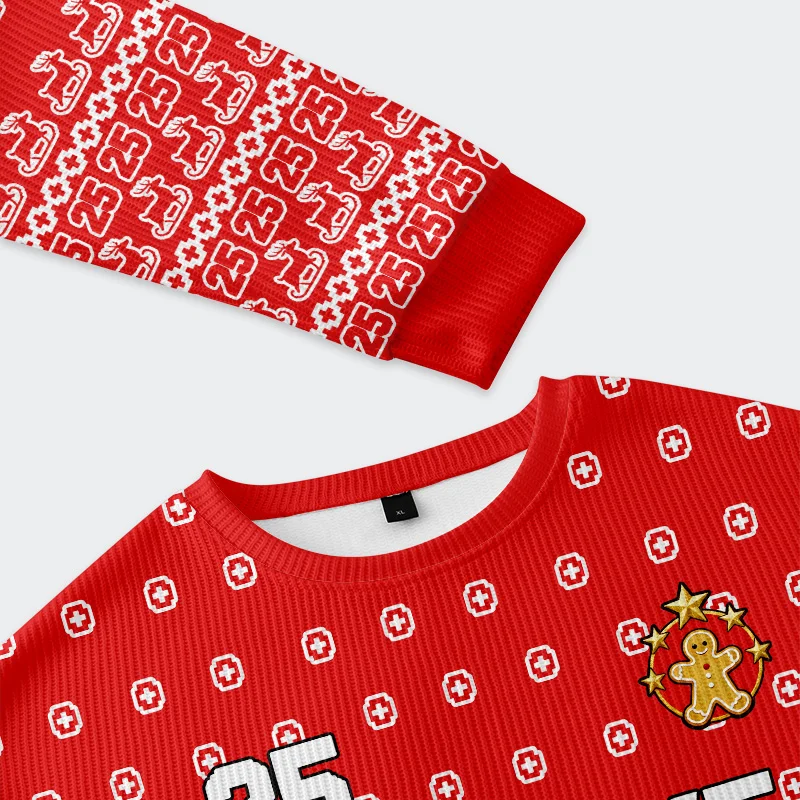 Tokyo-Tiger Funny Football Christmas Ugly Sweatshirt