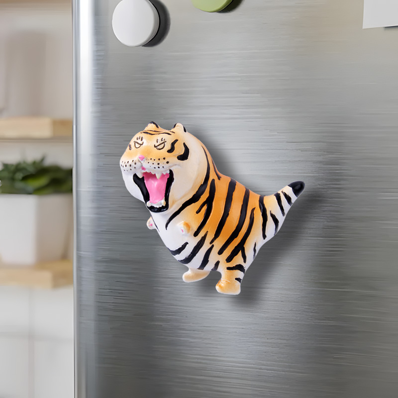 Tokyo-Tiger Tyrant Tiger Kawaii Fridge Magnet