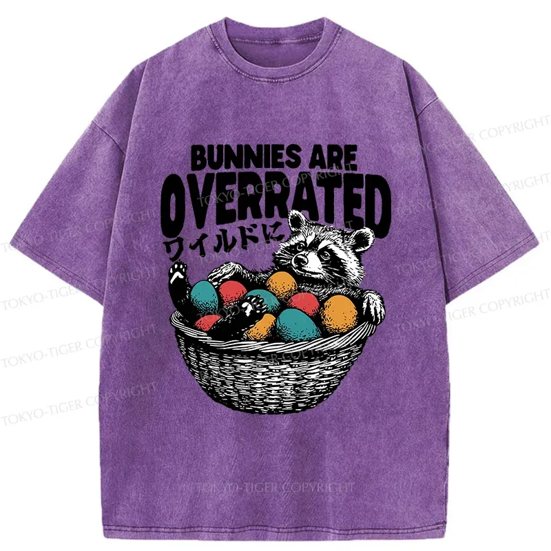 Tokyo-Tiger Bunnies Are Overrated Washed T-Shirt