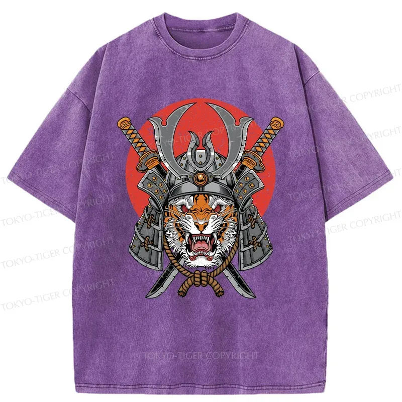 Tokyo-Tiger Mighty Tiger General Washed T-Shirt