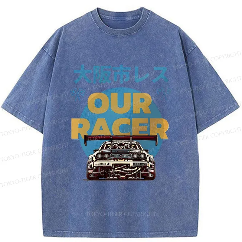 Tokyo-Tiger Osaka Racing Washed T-Shirt