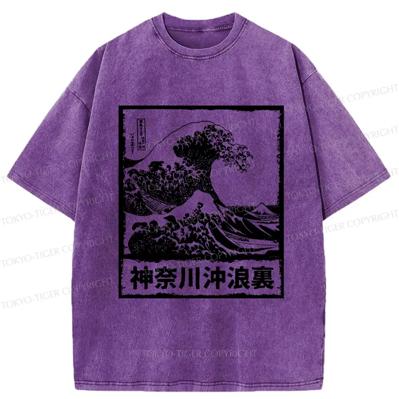 Tokyo-Tiger Legendary Wave Washed T-Shirt