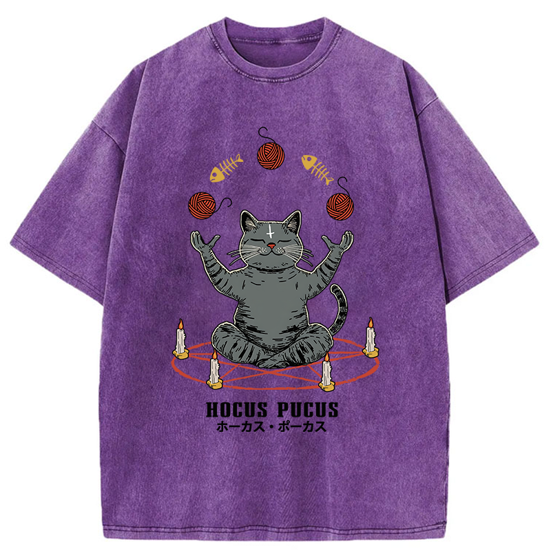 Tokyo-Tiger Hocus Pocus Washed T-Shirt