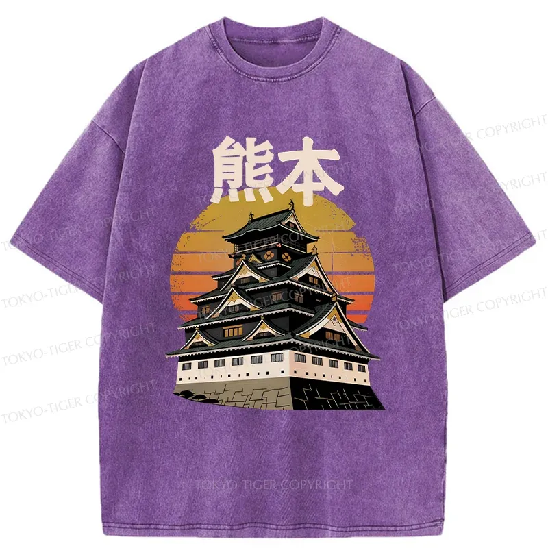 Tokyo-Tiger Kumamoto City Washed T-Shirt