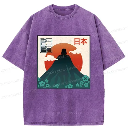 Tokyo-Tiger Fujiwalker Funny Washed T-Shirt
