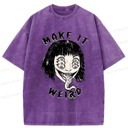Tokyo-Tiger Make It Weird Washed T-Shirt