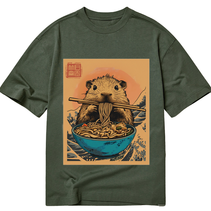 Tokyo-Tiger Opossum Eats Ramen Classic T-Shirt
