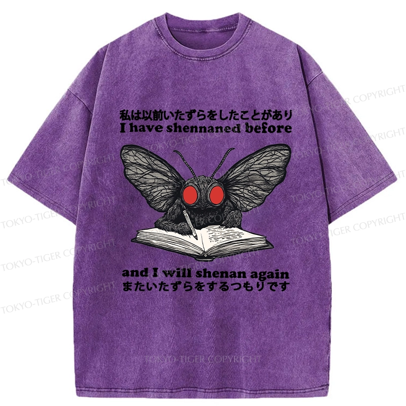 Tokyo-Tiger I Will Shenan Again Washed T-Shirt