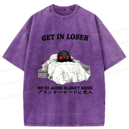 Tokyo-Tiger We're Going Blanky Mode Washed T-Shirt