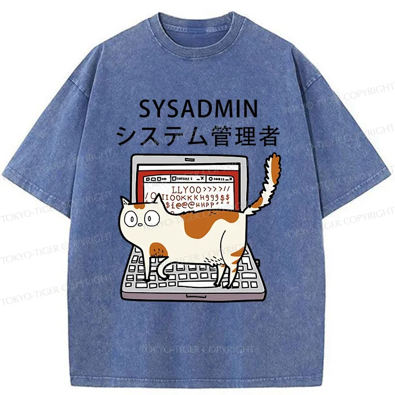 Tokyo-Tiger Japan Bonsai Washed T-Shirt Sale