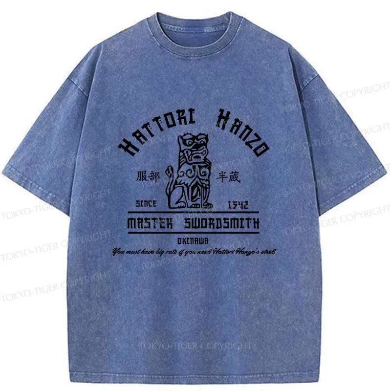 Tokyo-Tiger Hattori Hanzo Gourmet Washed T-Shirt