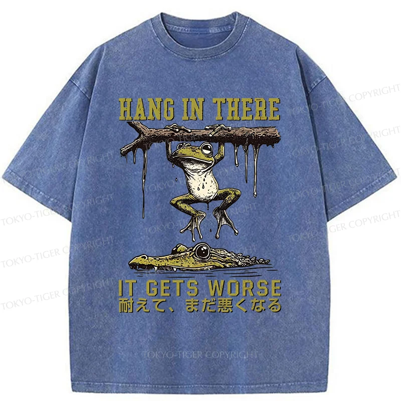 Tokyo-Tiger Desperate Frog Washed T-Shirt