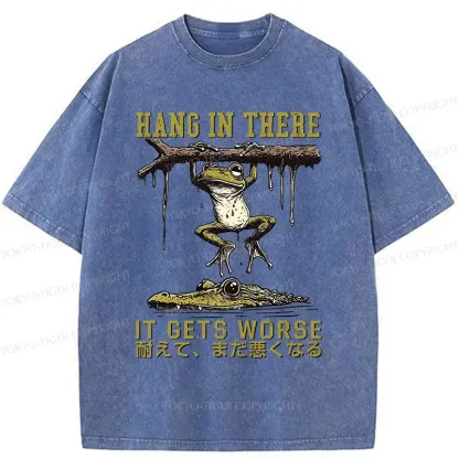 Tokyo-Tiger Desperate Frog Washed T-Shirt
