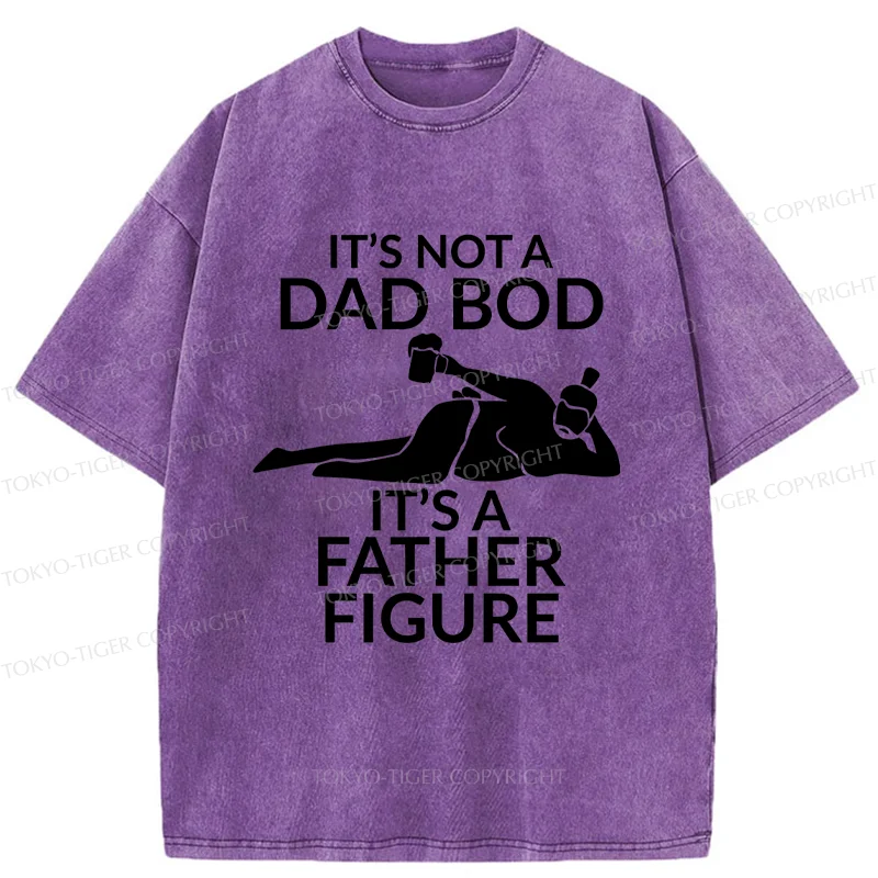 Tokyo-Tiger Japanese Father Figure Funny Washed T-Shirt