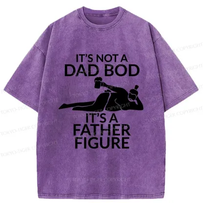 Tokyo-Tiger Japanese Father Figure Funny Washed T-Shirt