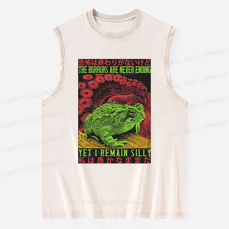 Tokyo-Tiger The Horrors Are Never Ending Japan Washed Tank