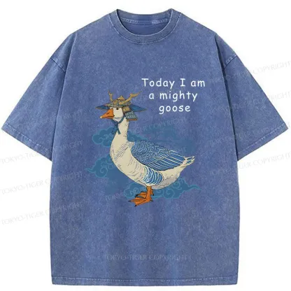 Tokyo-Tiger Mighty Goose Washed T-Shirt