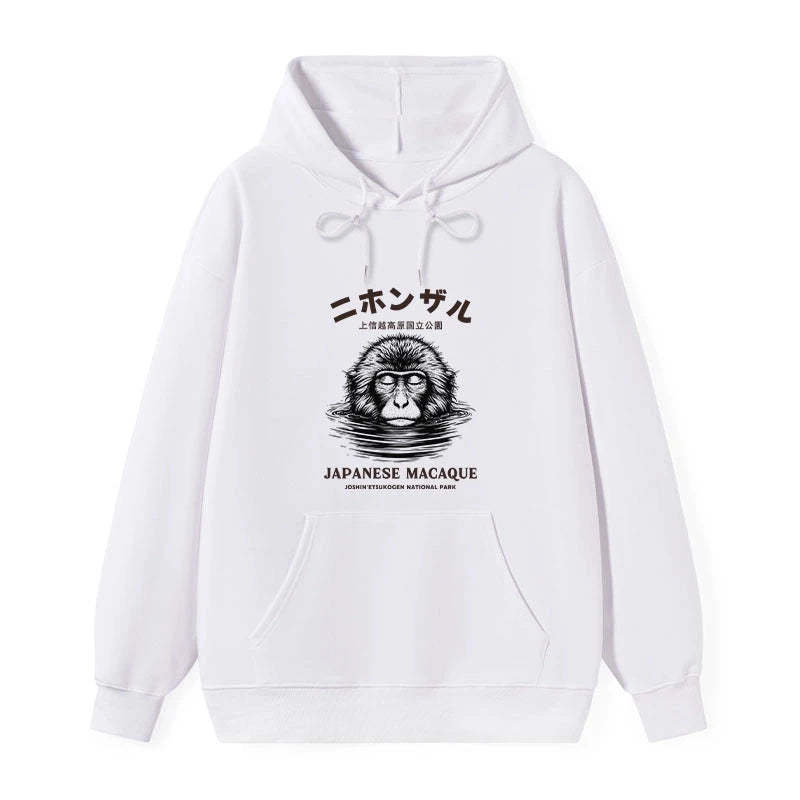 Tokyo-Tiger The Macaque Monkey In The Bath Japanese Classic Hoodie Sale
