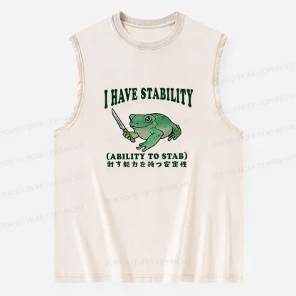 Tokyo-Tiger Mentally Stable Assassin Frog Washed Tank