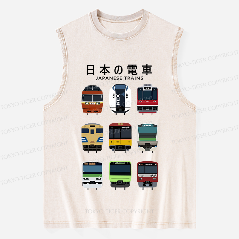 Tokyo-Tiger Japanese Train Collection Washed Tank
