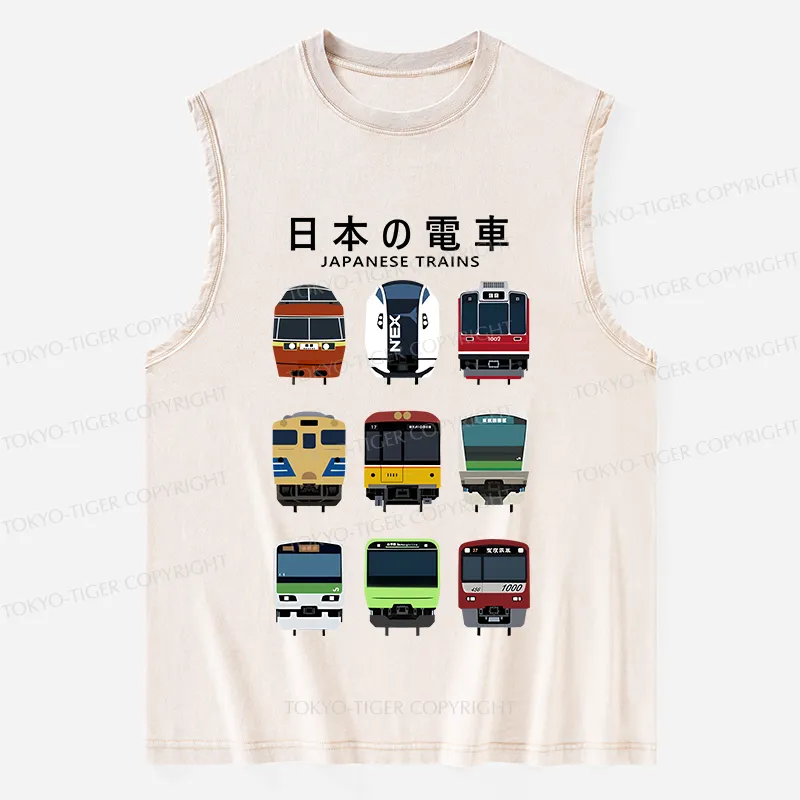 Tokyo-Tiger Japanese Train Collection Washed Tank