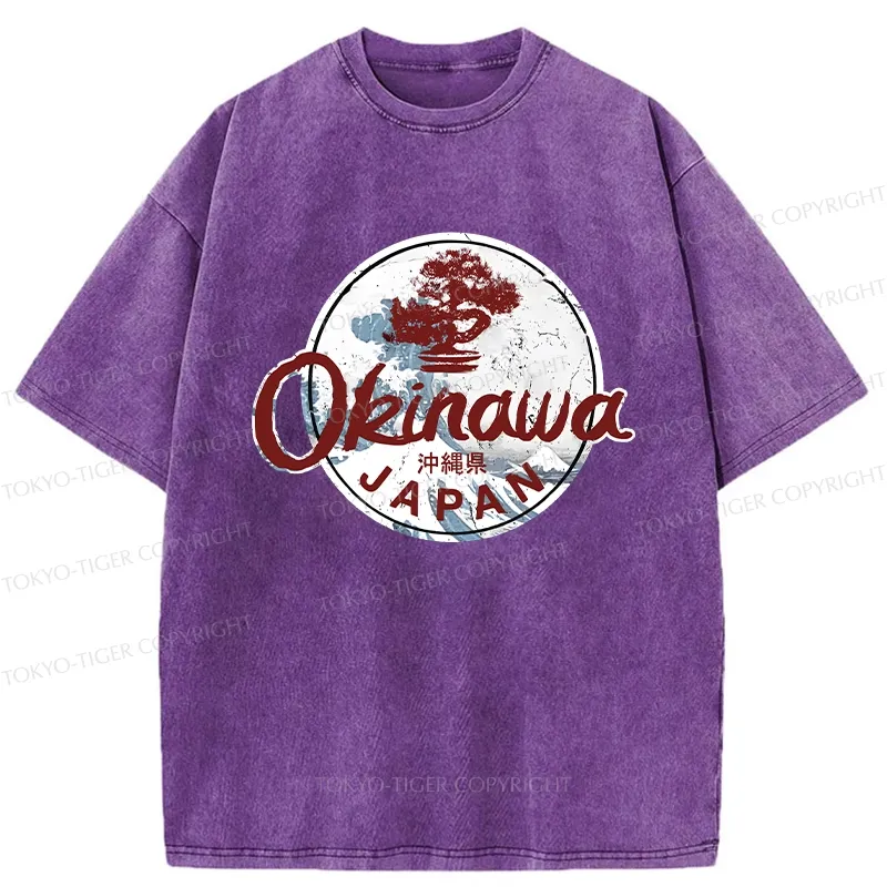 Tokyo-Tiger Vintage Japanese Okinawa Washed T-Shirt