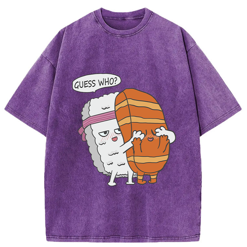 Tokyo-Tiger Guess Who I Am Washed T-Shirt