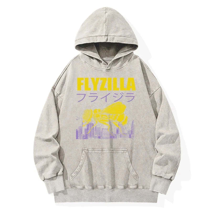 Tokyo-Tiger Giant Fly Japanese Washed Hoodie