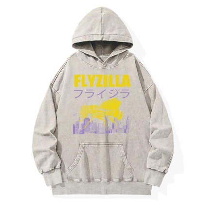 Tokyo-Tiger Giant Fly Japanese Washed Hoodie