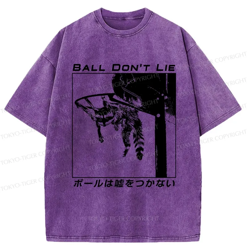 Tokyo-Tiger The Ball Doesn't Lie Washed T-Shirt