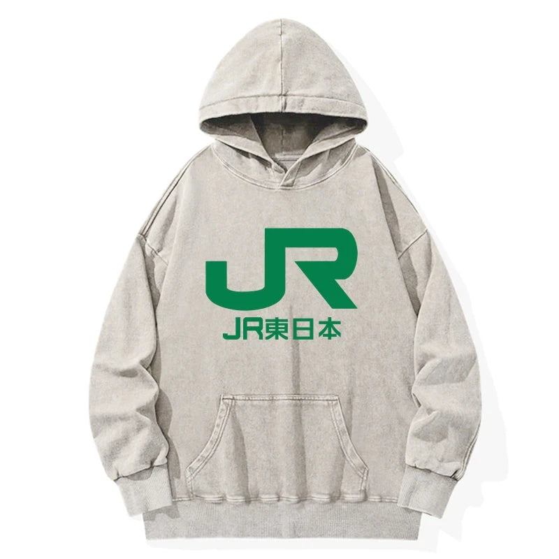 Tokyo-Tiger East Japan Railway Company Washed Hoodie
