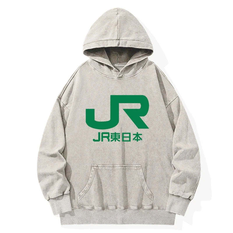 Tokyo-Tiger East Japan Railway Company Washed Hoodie Sale