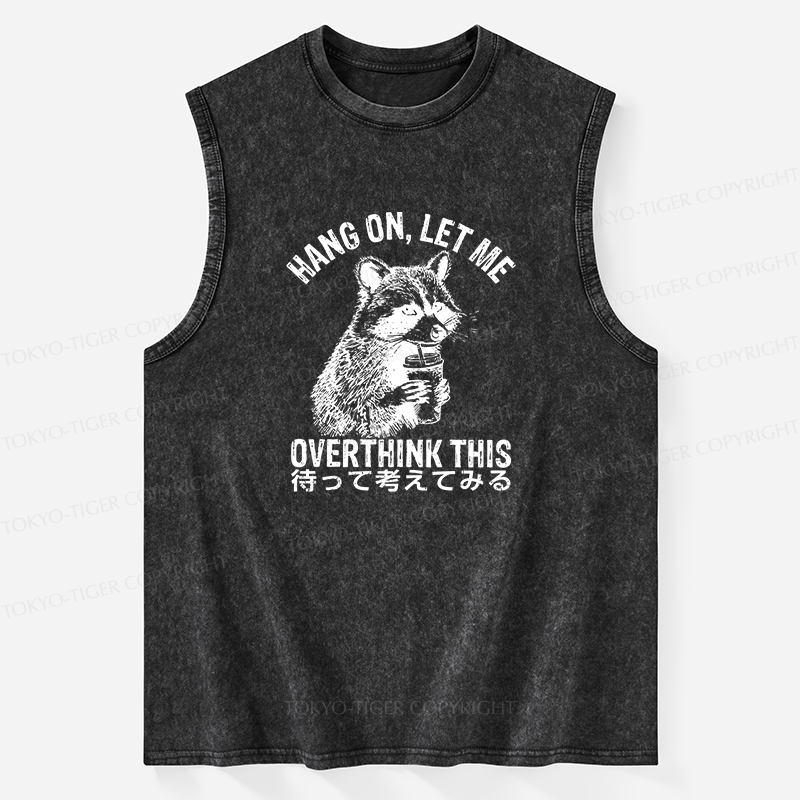 Tokyo-Tiger Overthink Raccoon Washed Tank