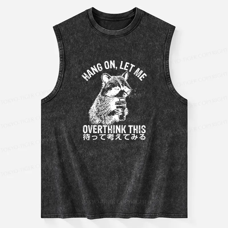 Tokyo-Tiger Overthink Raccoon Washed Tank