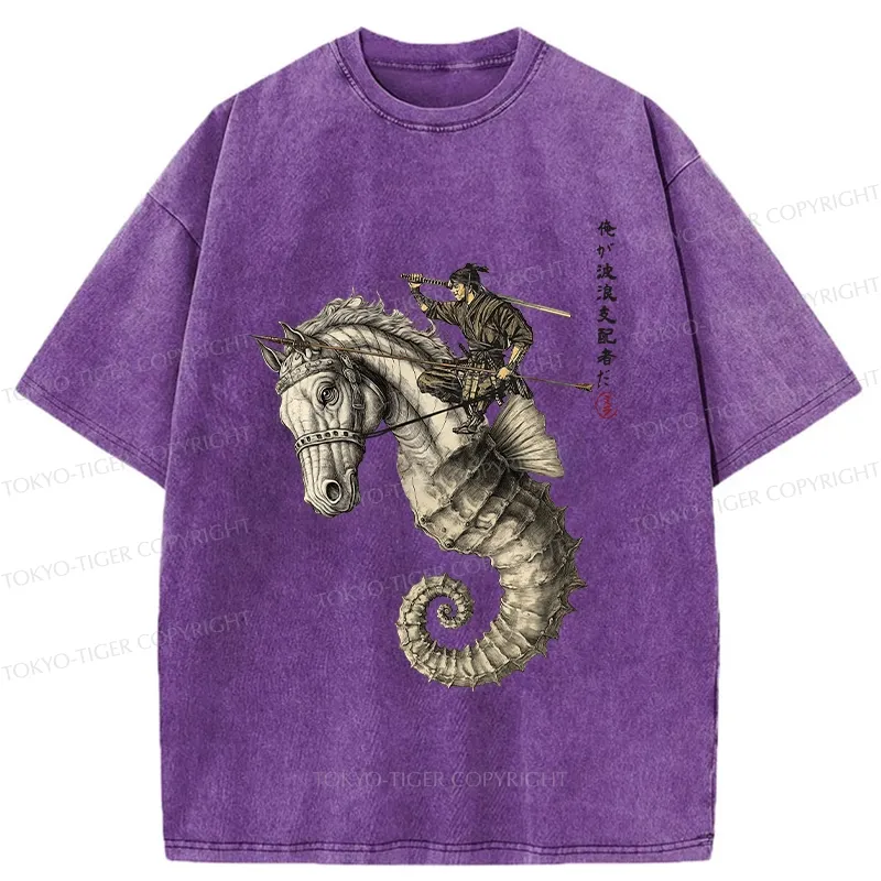 Tokyo-Tiger I Am The Wave Master Washed T-Shirt