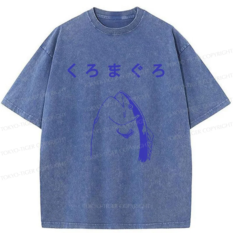 Tokyo-Tiger Bluefin Tuna Washed T-Shirt