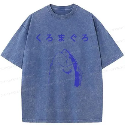 Tokyo-Tiger Bluefin Tuna Washed T-Shirt