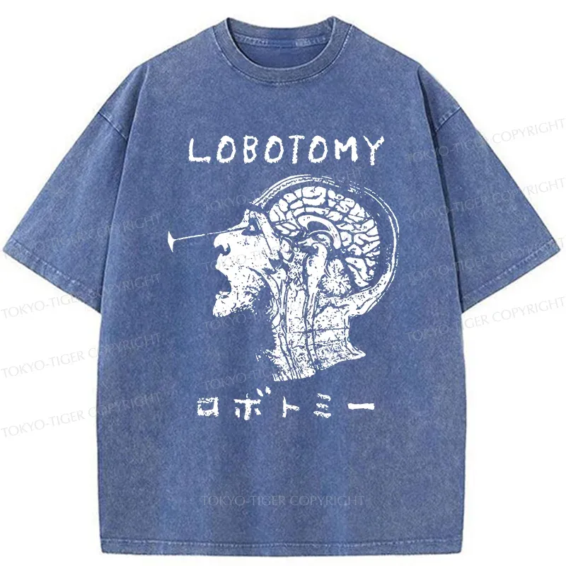 Tokyo-Tiger Horrible Surgery Washed T-Shirt