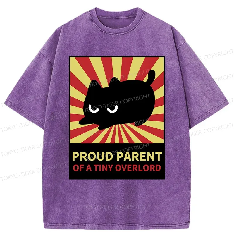 Tokyo-Tiger Family Overlord Washed T-Shirt
