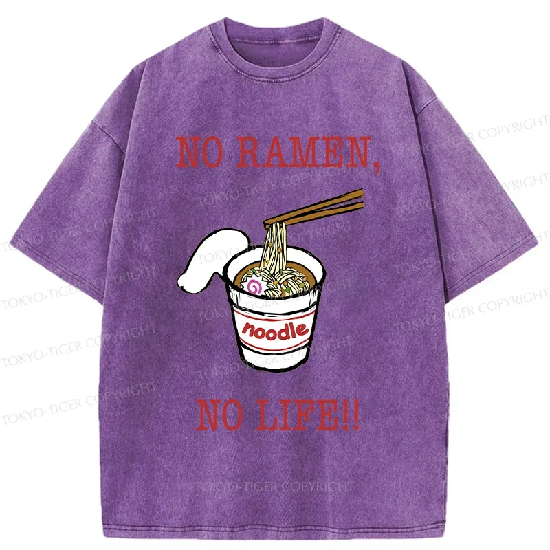Tokyo-Tiger Life Must Have Ramen Washed T-Shirt