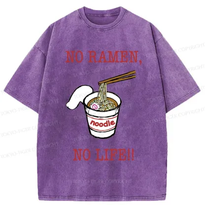 Tokyo-Tiger Life Must Have Ramen Washed T-Shirt
