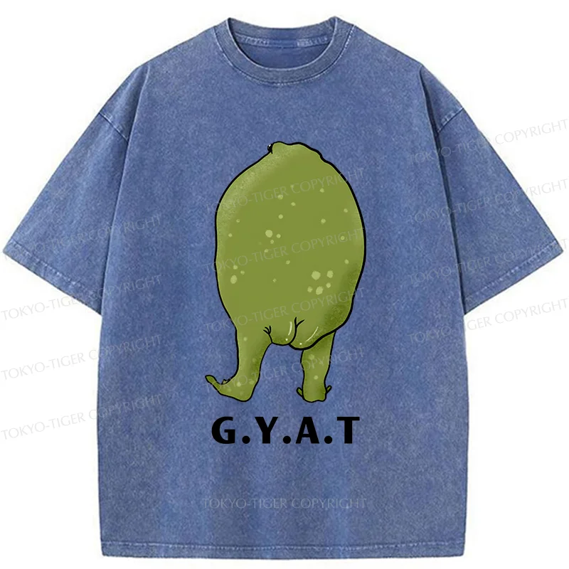 Tokyo-Tiger Frog's Hip Washed T-Shirt
