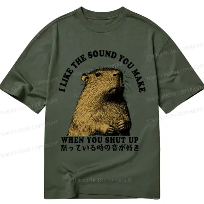 Tokyo-Tiger I Like The Sound Of Silence Classic T-Shirt