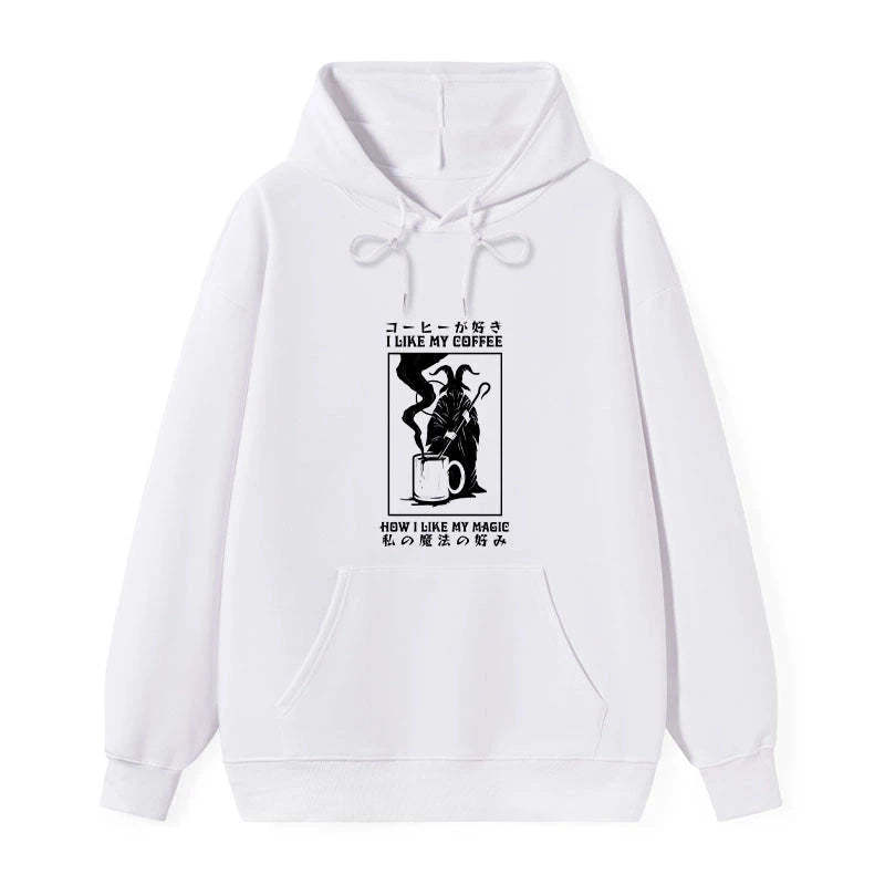 Tokyo-Tiger I Like My Coffee Classic Hoodie