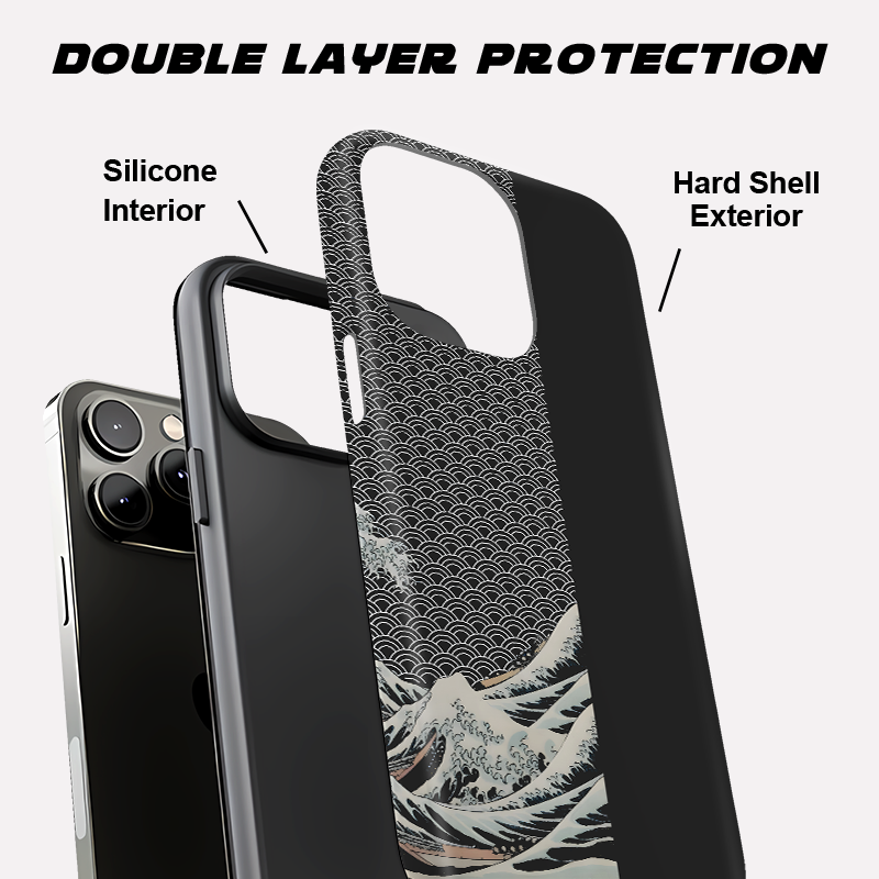 Tokyo-Tiger Half Of The Wave Phone Case