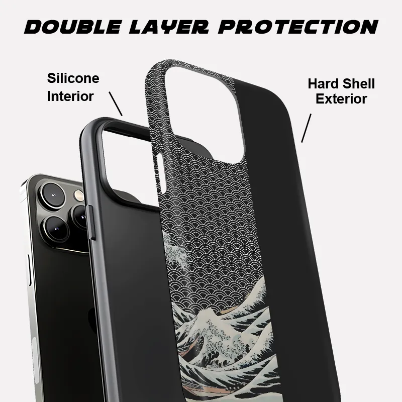 Tokyo-Tiger Half Of The Wave Phone Case