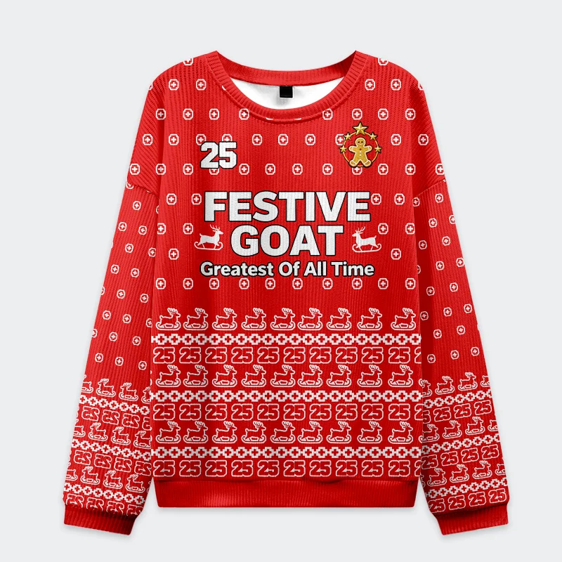 Tokyo-Tiger Funny Football Christmas Ugly Sweatshirt