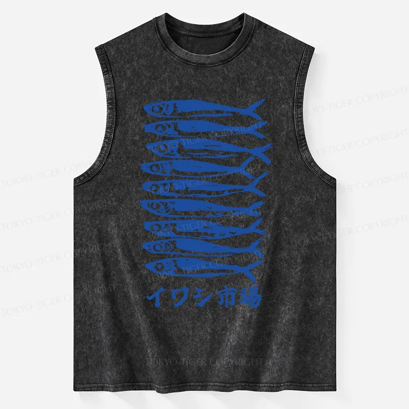 Tokyo-Tiger Sardine Market Washed Tank