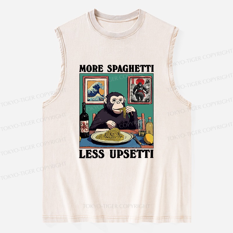 Tokyo-Tiger More Spaghetti Less Upset Bigfoot Washed Tank
